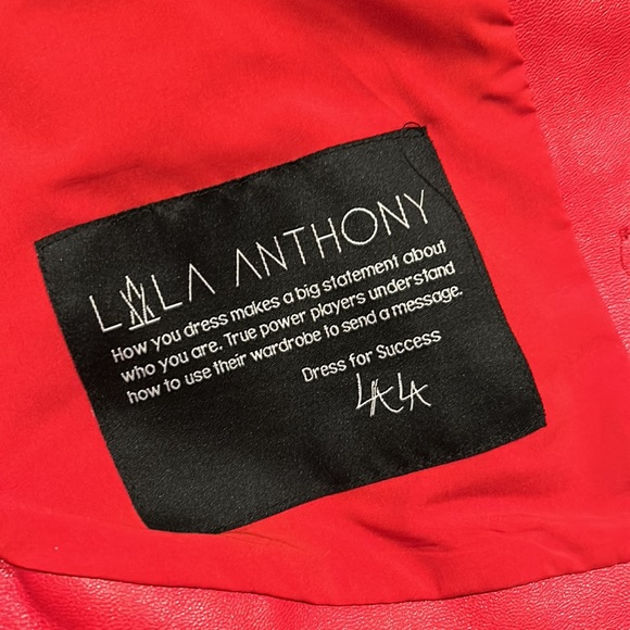 Lala Anthony Faux Leather Jacket - Picture 5 of 7